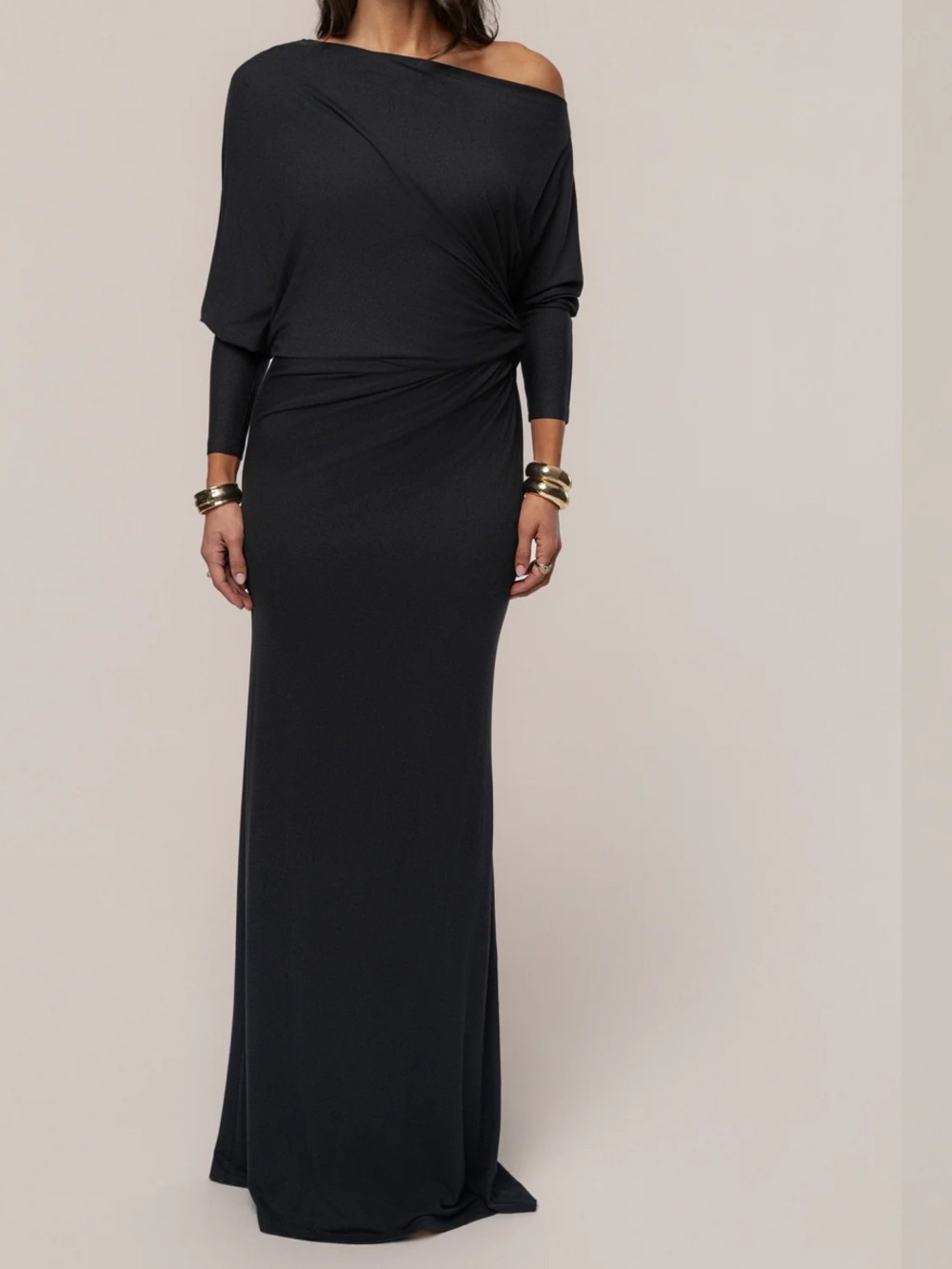 Jluxlabel BLACK ETERNAL OBSESSION MAXI DRESS